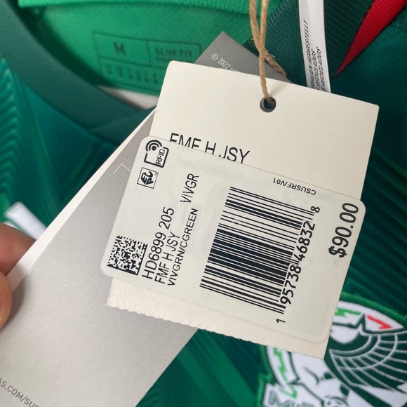 Adidas Mexico Home Soccer Jersey. Green. - Picture 12 of 14